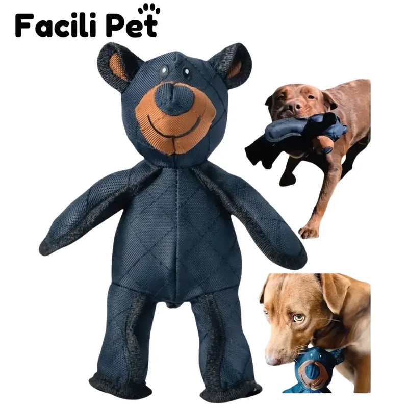 Urso 100% a prova de mordidas pra cães  - ideal pra pets agressivos e fortes
