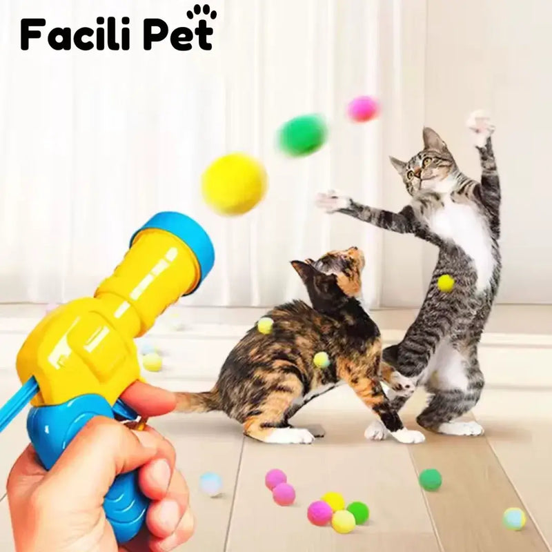 Arminha Lançadora de Bolinhas pra Pet - Brinquedo Interativo e anti-tédio + BRINDE EXCLUSIVO