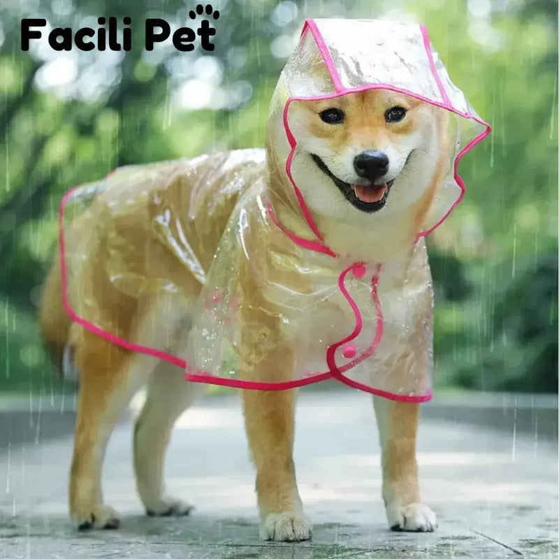 Capa de chuva pra pets Universal - Portátil e Fácil de Usar