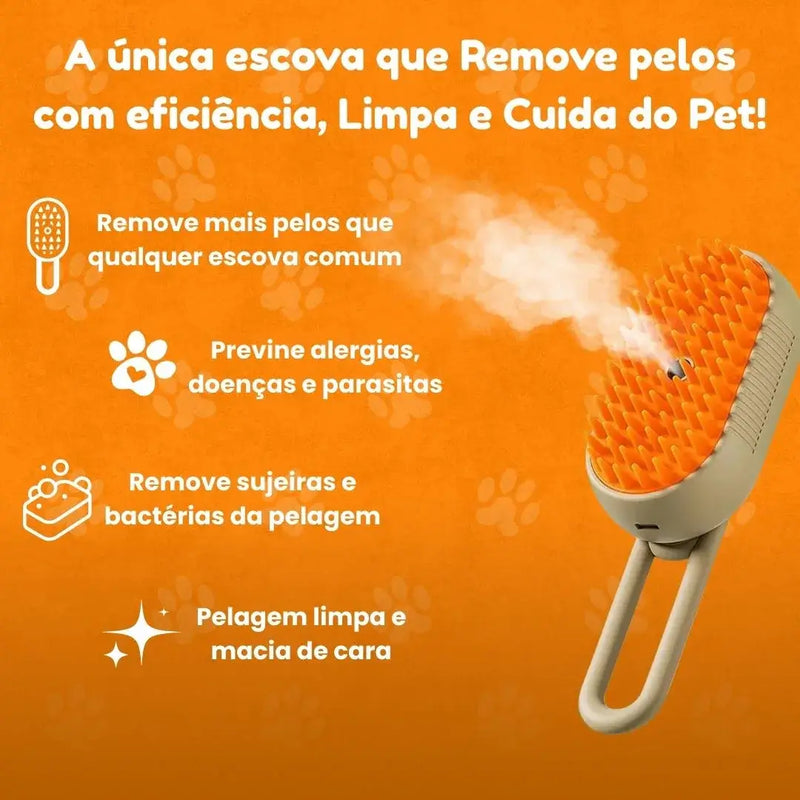 Escova Vaporizadora 3 em 1 - COMPRE 1 GANHE +1 DE GRAÇA (PROMOÇÃO ACABANDO)