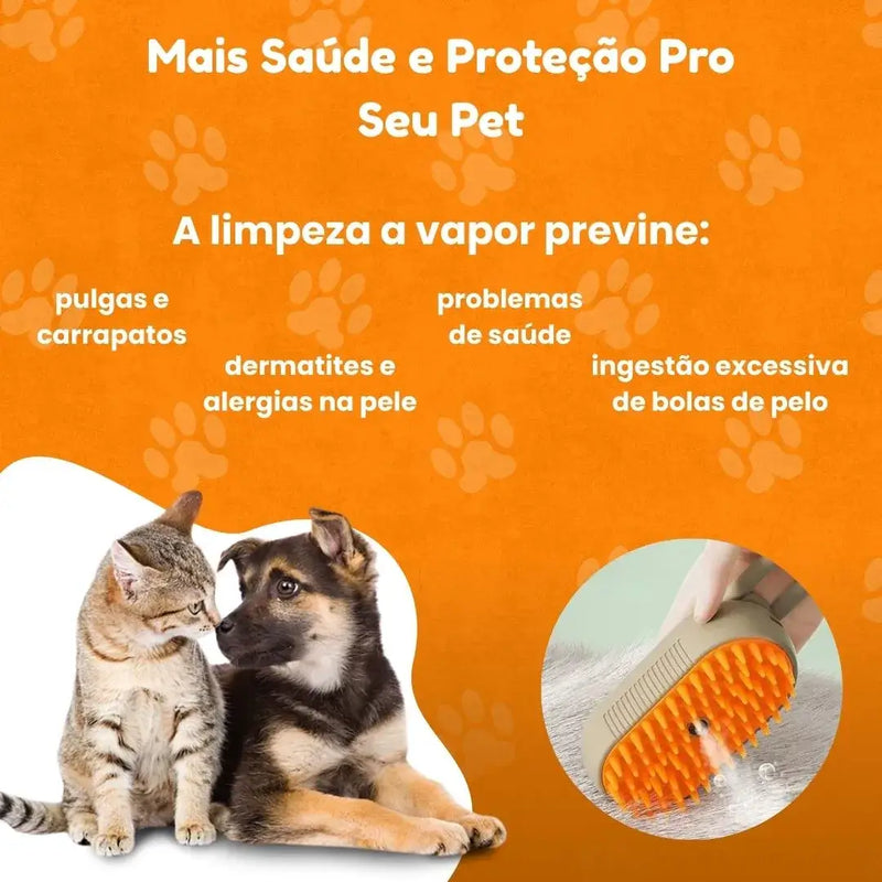 Escova Vaporizadora 3 em 1 - COMPRE 1 GANHE +1 DE GRAÇA (PROMOÇÃO ACABANDO)