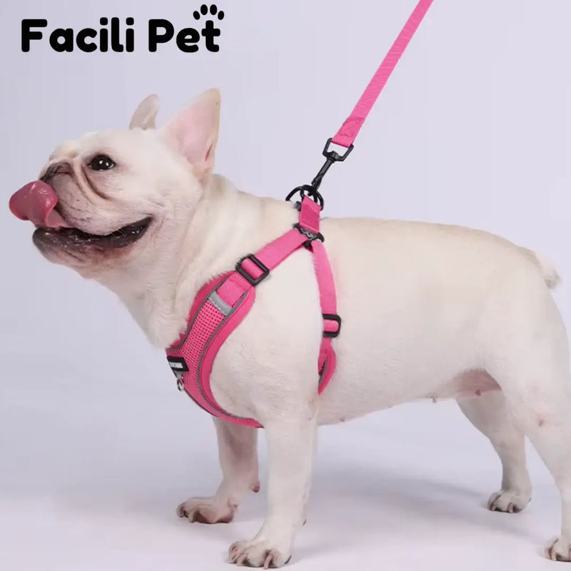 Coleira Peitoral Antissufoco FaciliPet® – Passeio Controlado Sem Machucar Seu Pet