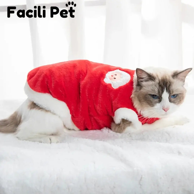 Roupa pra Gatos e Cães pra Inverno/Outono - Tecido Respirável e Quentinho pro Pet