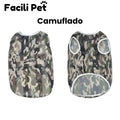 Roupa de Verão pra Cachorro e Gato - Tecido Respirável e Confortável pro Bichinho