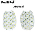 Roupa de Verão pra Cachorro e Gato - Tecido Respirável e Confortável pro Bichinho