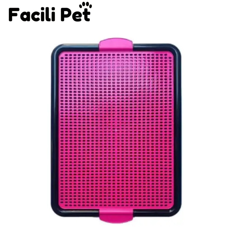 Tapete Sanitário Canino  – Desmontável, Reutilizável e Fácil de Limpar para Cães de Pequeno e Médio Porte