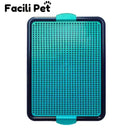 Tapete Sanitário Canino  – Desmontável, Reutilizável e Fácil de Limpar para Cães de Pequeno e Médio Porte