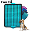 Tapete Sanitário Canino  – Desmontável, Reutilizável e Fácil de Limpar para Cães de Pequeno e Médio Porte